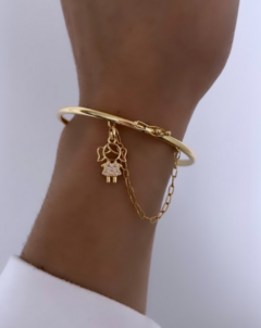 Bracelete com fecho e Pingente