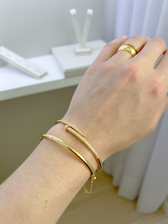Bracelete Prego Cravejado - comprar online
