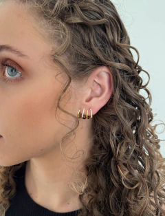 Brinco Earcuff 4 Garras