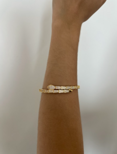 Bracelete Serpente Larga - comprar online