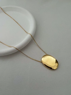 Colar Oval Liso - comprar online