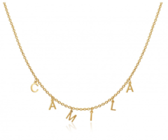 Colar Personalizado Letras