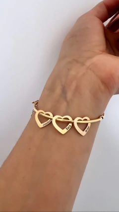 Bracelete Coração Personalizado - comprar online