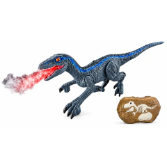 Dinosaurio Radio Control Velociraptor | Luces, Sonidos y Movimiento BL141