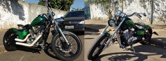 Par de carenagens laterais Honda Shadow 600 - metalcustomgarage