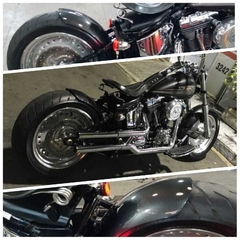 Kit Paralamas Traseiro para pneu 200mm Harley Davidson Blackline - metalcustomgarage