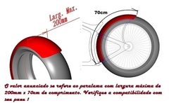 Kit Paralamas Traseiro para pneu 200mm Harley Davidson Blackline - loja online