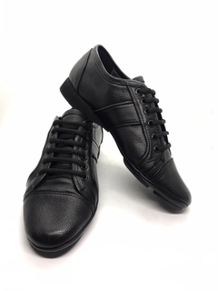 Zapatilla Tres Pisadas Negra