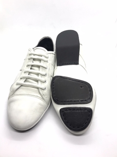 Zapatilla tres pisadas blanca - comprar online
