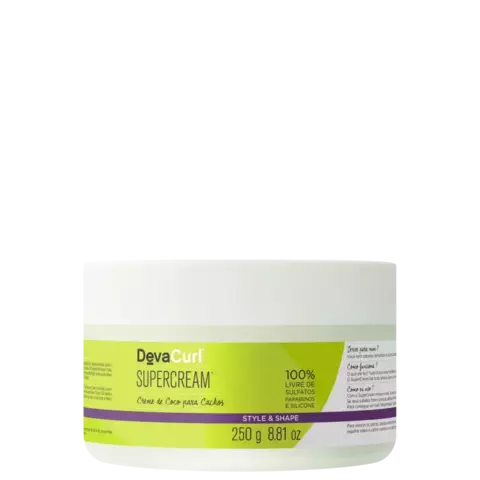 Deva Curl Supercream - Ativador de Cachos 250g