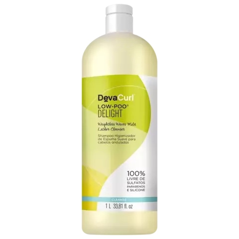 Deva Curl Delight - Shampoo Low Poo Litro (1000ml)