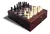 SET DESTAPADOR X4 CAJA MADERA AJEDREZ