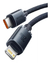 Baseus Cable Crystal Shine Tipo C a Lightning 1/2m - comprar online
