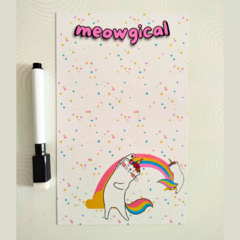 Mini Planner Magnético Gato Meowgical - comprar online