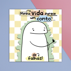 Ímã de Geladeira Flork Um Conto de Falhas 7,5x7,5cm