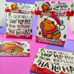 Kit 2 Ímãs de Geladeira – Capivara de Natal!  - comprar online