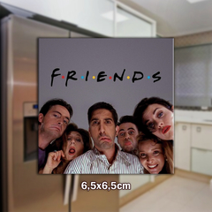 Kit 6 Ímãs de Geladeira Foto Quadrado Friends na internet