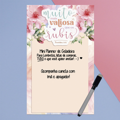 Mini Planner Magnético Muito Mais Valiosa Que os Rubis