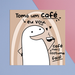 Ímã de Geladeira Flork Café Faiá 7,5x7,5cm