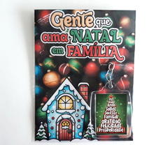 Chaveiro Acrílico + Tag Natal 3x4cm - comprar online