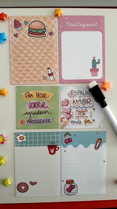 Pacote Mini Planner de Geladeira Recadinhos