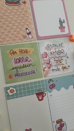 Pacote Mini Planner de Geladeira Recadinhos - Rei dos Ímãs