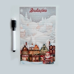 Mini Planner Magnético Natal c/ Caneta Ímã 12x19,5 cm - comprar online