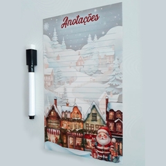 Mini Planner Magnético Natal c/ Caneta Ímã 12x19,5 cm na internet