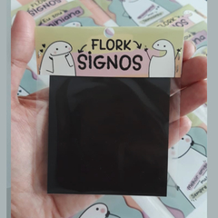 Ímã de Geladeira Flork Signos 7,5x7,5cm - Rei dos Ímãs