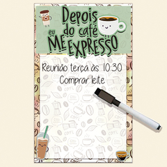 Mini Planner Magnético Café