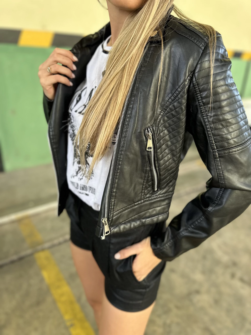 Campera Eco Cuero Greta