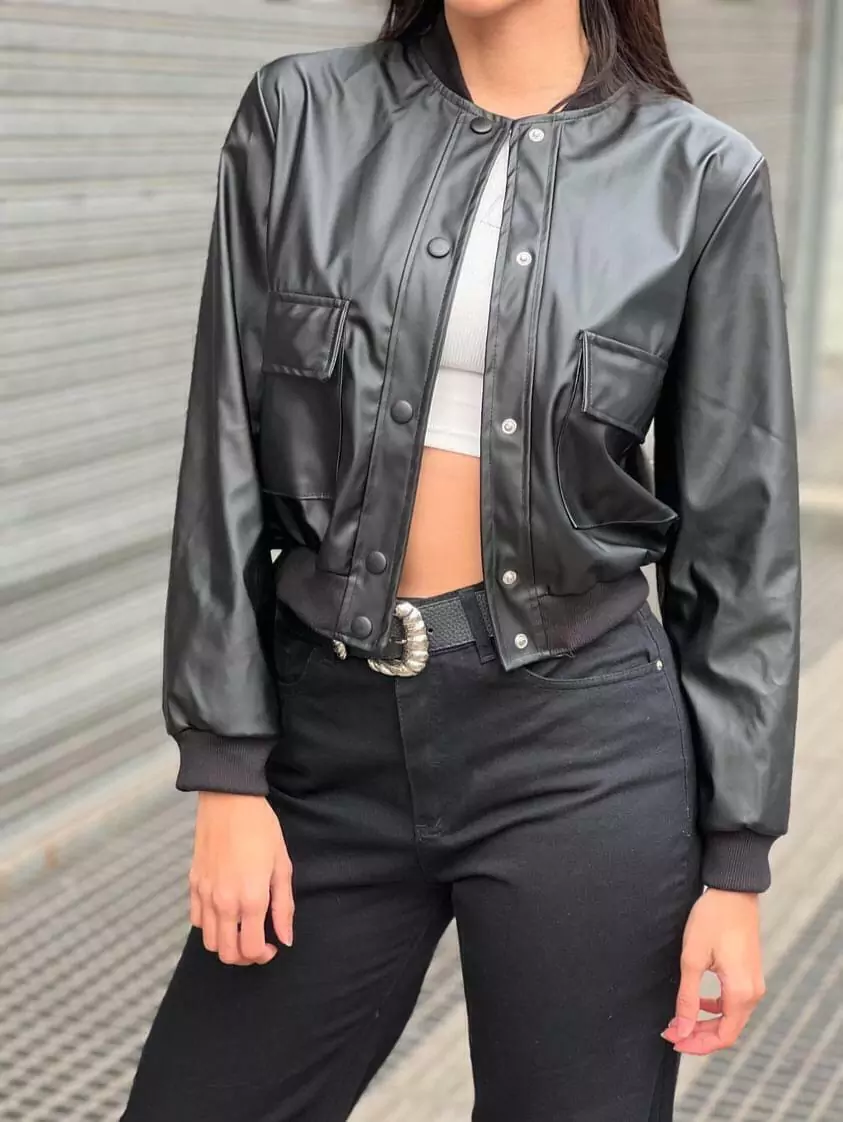Campera Eco Cuero Mirna