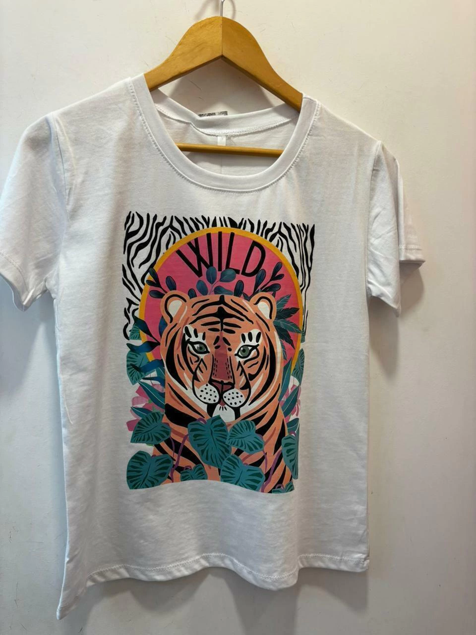 Remera estampa tigre