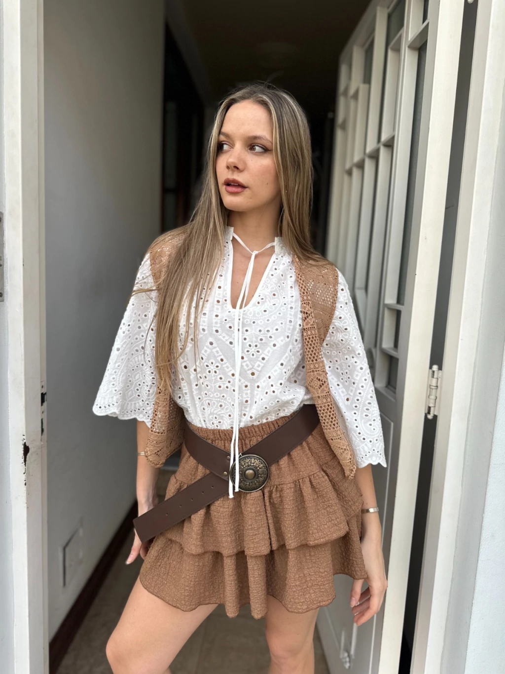 Short pollera havila