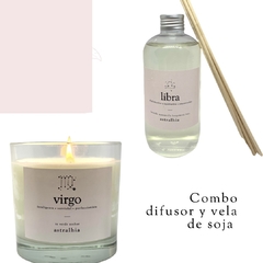PROMO DIFUSOR Y VELA DE SOJA