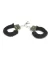 Esposas de metal con peluche Black