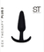 Plug 2 Medium Negro Silicona