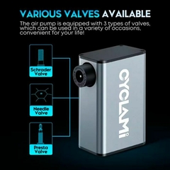 Imagen de INFLADOR ELECTRICO CYCLAMI A3 MAX DIGITAL 150PSI