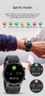 Imagem do UBeyond 2022 Smartwatch 360*360 HD Full Touch Screen Fitness Tracker Smart Watch Men ECG+PPG Heart Rate Monitor Blood Pressure