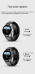 UBeyond 2022 Smartwatch 360*360 HD Full Touch Screen Fitness Tracker Smart Watch Men ECG+PPG Heart Rate Monitor Blood Pressure