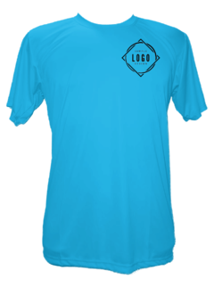 Camiseta Personalizada Dryfit somente logo empresa + Arte Adicional - loja online