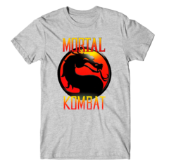 Camiseta Mortal Kombat Retro Logo