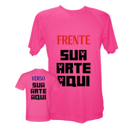 Camiseta Personalizada Dryfit estampa frente verso A4 esporte fitness - comprar online