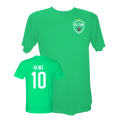 Camiseta Time Personalizada com Nome e Número Dryfit Futebol #2 - moskoffstore
