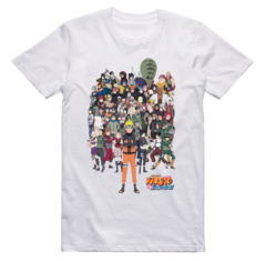 Camiseta Naruto Todos Os Personagens
