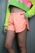 Shorts Moletom Laranja NEON -Turmenic - Lollipop