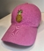 Imagem do Boné Dad Hat - Abacaxi  - WHO Cores - Branco - Rosa