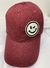 Boné Dad Hat - WHITE SMILE  - VINHO -UNISSEX - loja online