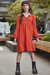 vestido em viscose com elastano - comprar online