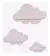 Repisa Infantil x3 Nube en internet